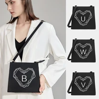women square bag shoulder crossbody diamond letter pattern designer commutetote messenger commuter bag handbag purse
