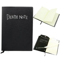 student diary anime death note notebook set leather journal and necklace feather pen journal death note pad complete set