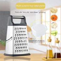 stainless steel four sided melon grater multifunctional cheese grater grater kitchen gadgets and accessories