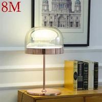 8m nordic table lamps modern fashion desk lighting led for home bed room decoration