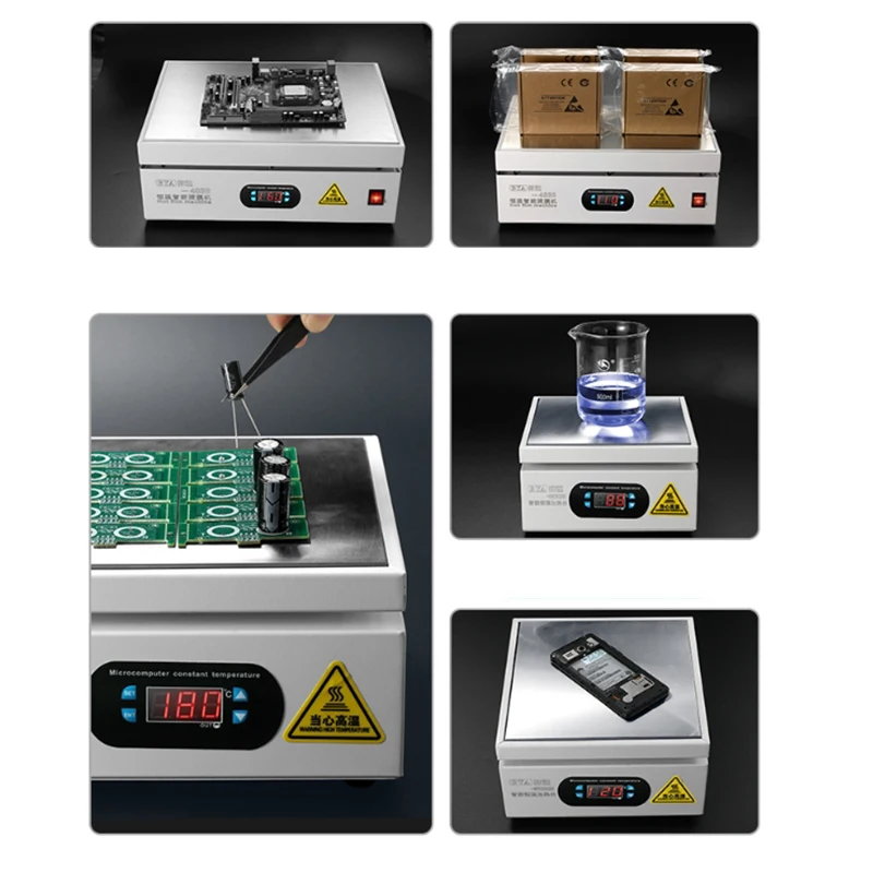 200*200 мм нагревательная станция электронная плита стол платформа