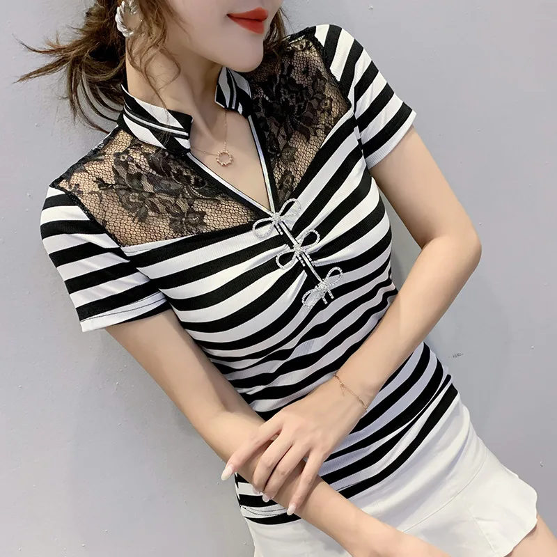 

T-shirt Pro Choice Top Women Clohing Shor Sleeve Prin Hollow Ou 2023 Spring Summer Blouse Y2k Goh Sexy Female Fashion Tees