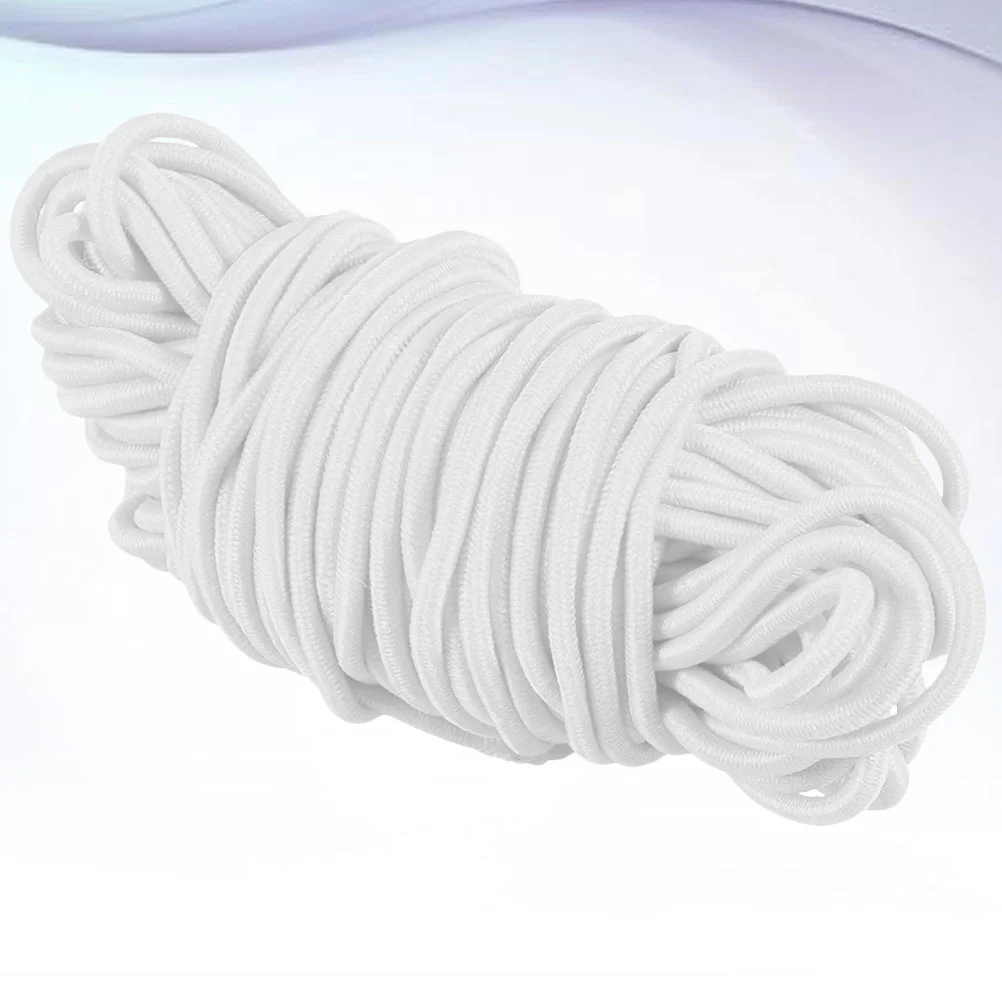 

Elastic Sewing Bandbands Spool Stretchcord Flat Tape Face Knitting Knit Strap Bungee Ribbon Roll Clothing Rope