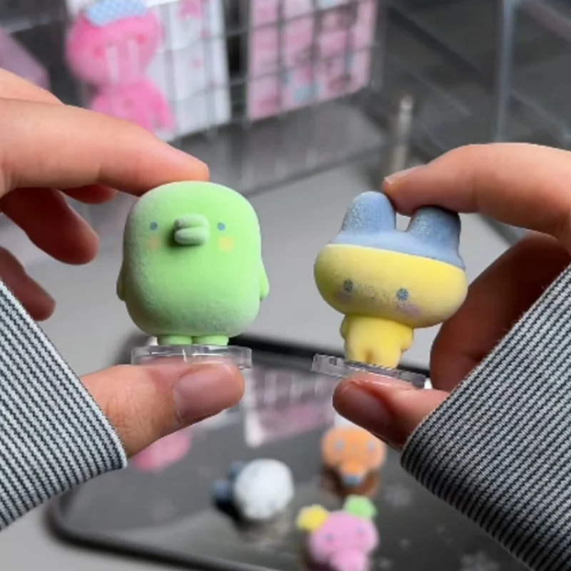 Фото Оригинальные фигурки Bandai Tamagotchi: Кучипачи, Мамэчи в дизайнерских костюмах, игрушки-сюрпризы в капсуках, украшение для офисного стола №2