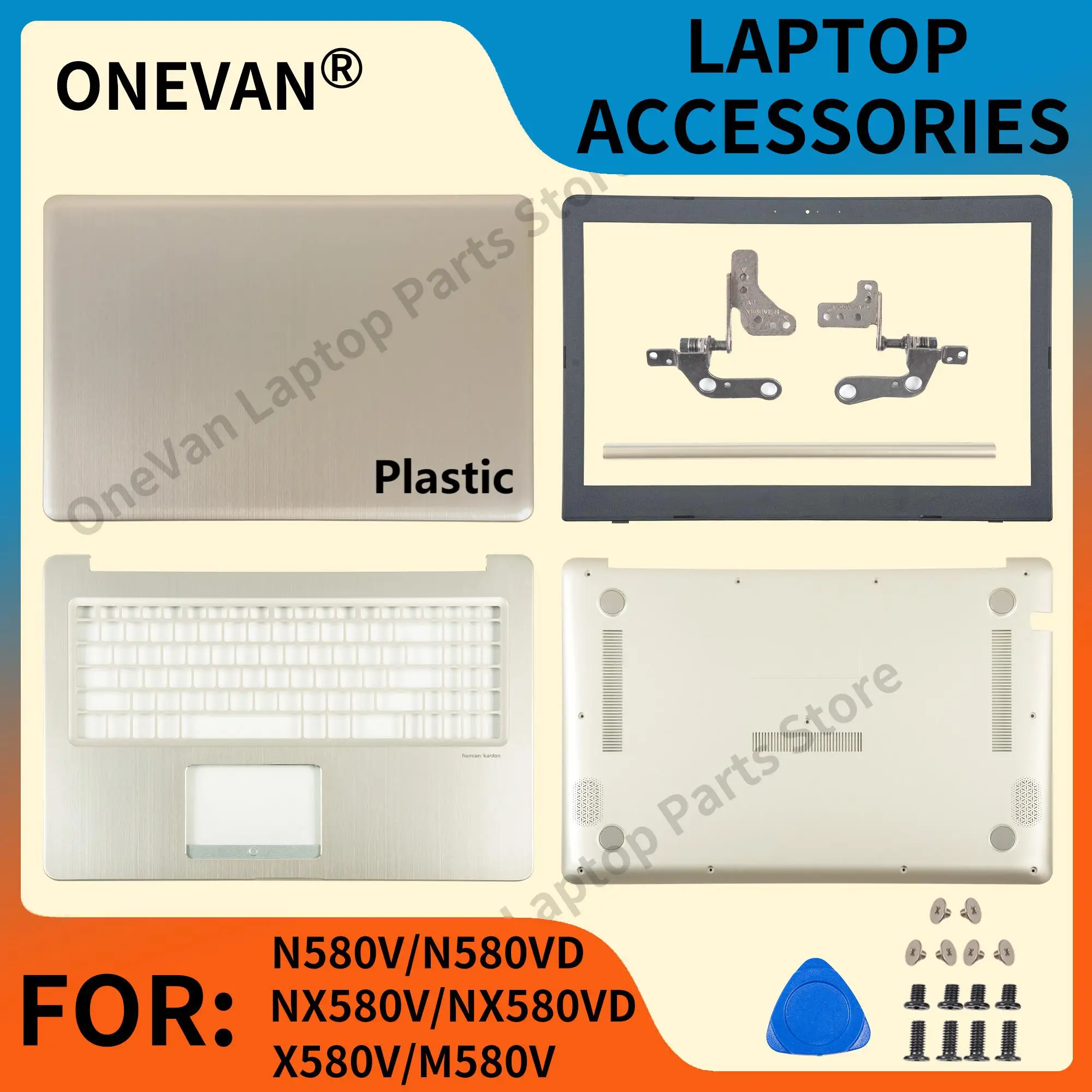 Передняя панель ЖК-дисплея для ноутбука Asus N580 N580V/G N580VD X580VE/VD NX580VE/VD NX580VE