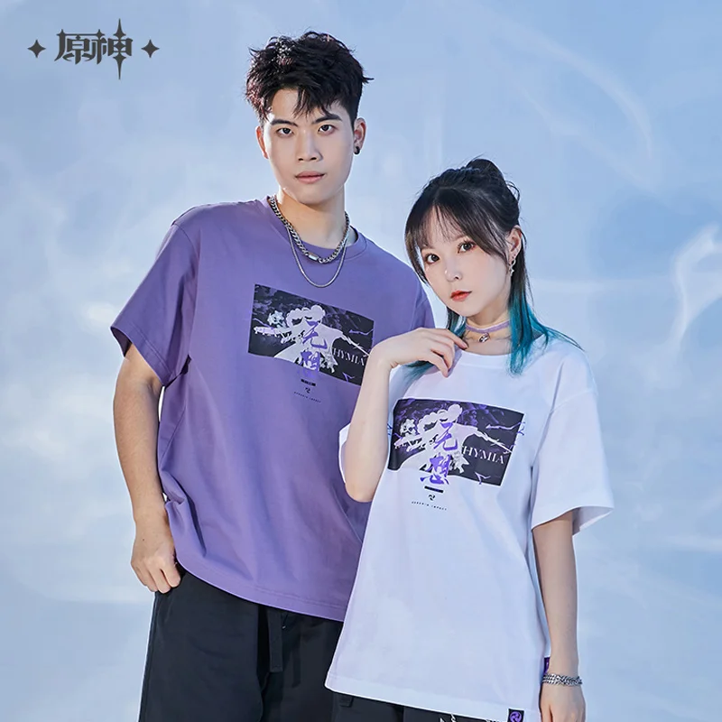 

Футболка с принтом и коротким рукавом для мужчин и женщин, 100% хлопок