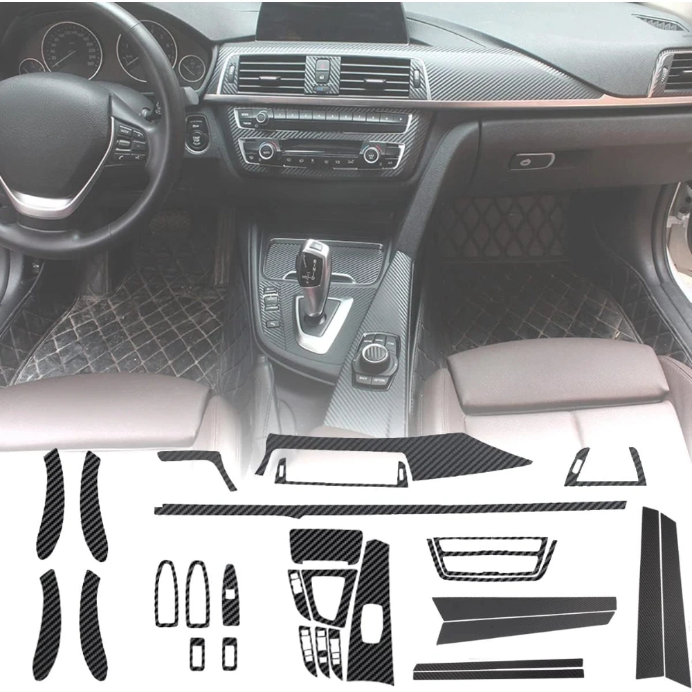 

Для BMW 3 серии 4/F30 F31 F32 F34 F36 Автомобильная центральная консоль, защитная пленка из углеродного волокна из ТПУ, ремонтная пленка против царапин