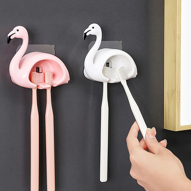 

Держатель для зубных щёток, 2 положения, в форме милого фламинго