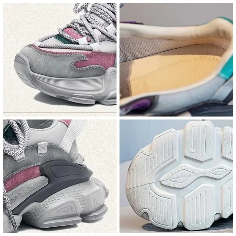Fujin 6cm Spring Autumn Comfy Loafer Platform Chunky Sneakers Vulcanize Shoes Cloth Pigskin Leather Women Flats Summer