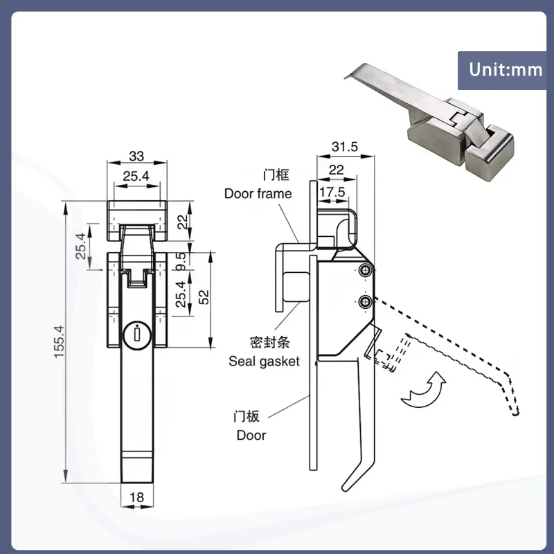 Механические изделия из нержавеющей стали без блокировки для промышленного