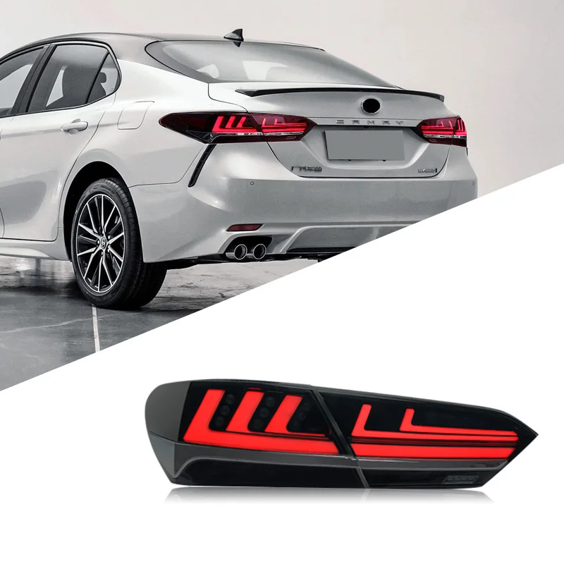 Распродажа автозапчастей светодиодные задние фонари для задних фонарей Camry 2018.