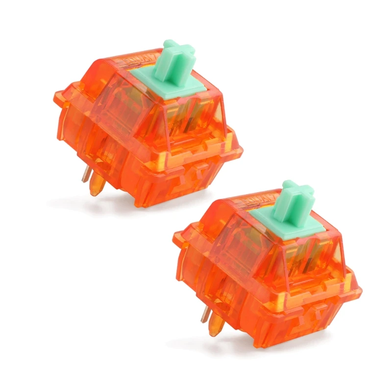 

Новинка 2022, Механическая игровая клавиатура «сделай сам», 5pin, 62g/67g, линейная ось, полупрозрачные переключатели