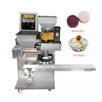 commercial mochi bun making machine automatic food extruder mooncake pie maker meatball stuffing filling forming machine