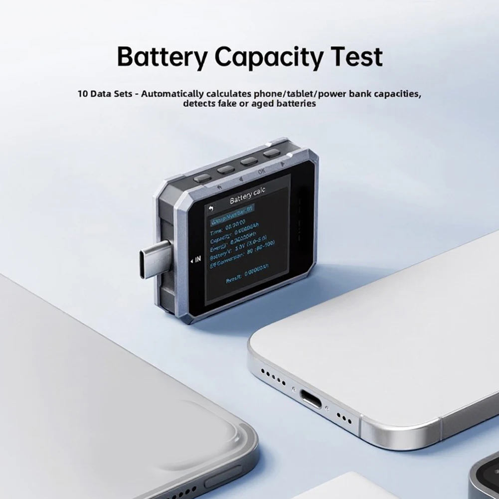 Высокомощный измеритель мощности USB-C с разрешением до 7-значных цифр для измерения напряжения и тока до 240 Вт, для использования в лаборатории и на поле (art.: 3920db0bd4aee) - 3920db0bd4aee