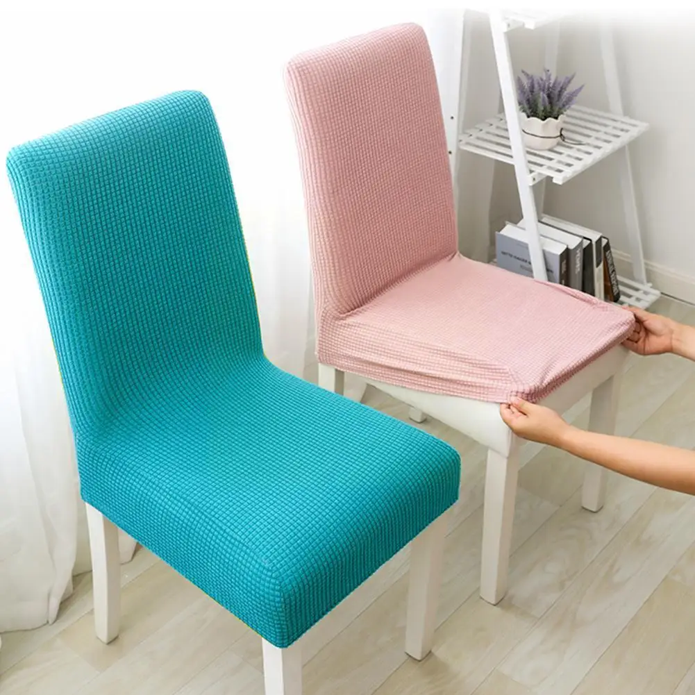 

Elastic Chair Cover Universal Size Chair Cover Cheap Big Elasticity Seat Protector Seat Case Chair Cover For Hotel Living R U0I1