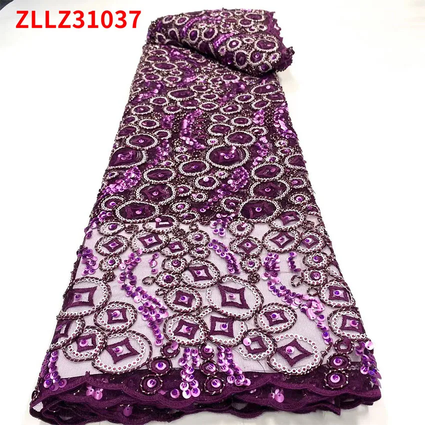 Африканская низкая цена Тюль Кружева Роскошная нигерийская костяная веревка +