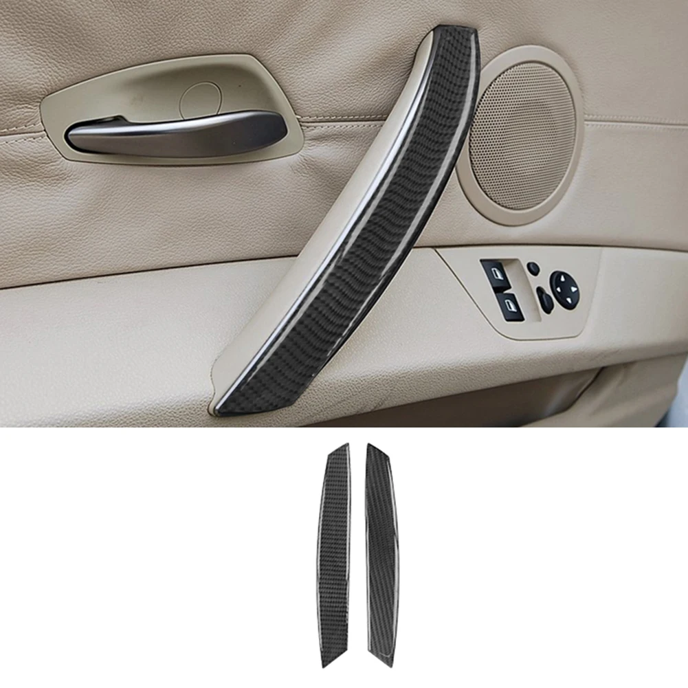 

2 шт., накладка на дверную ручку из углеродного волокна для BMW Z4 E85 E86 2003-2008