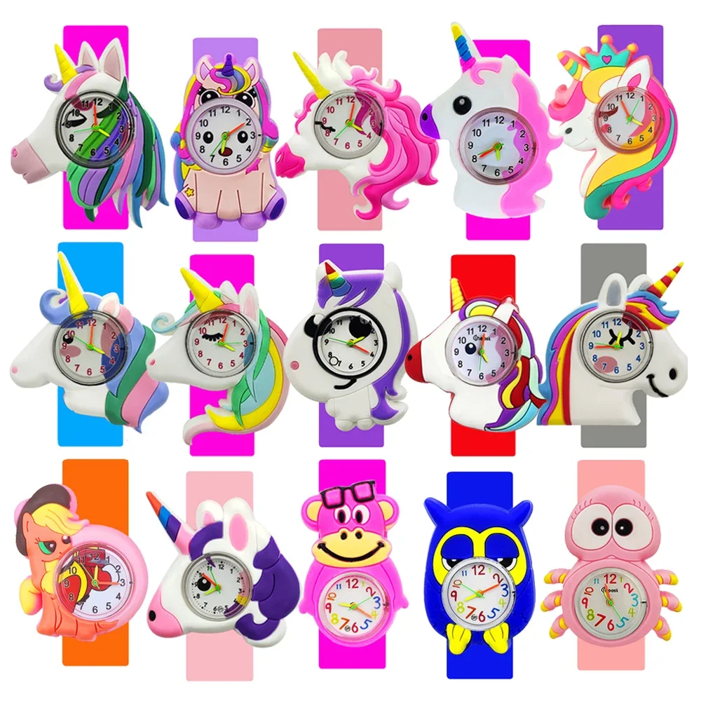 Часы детские кварцевые со стальным силиконовым ремешком