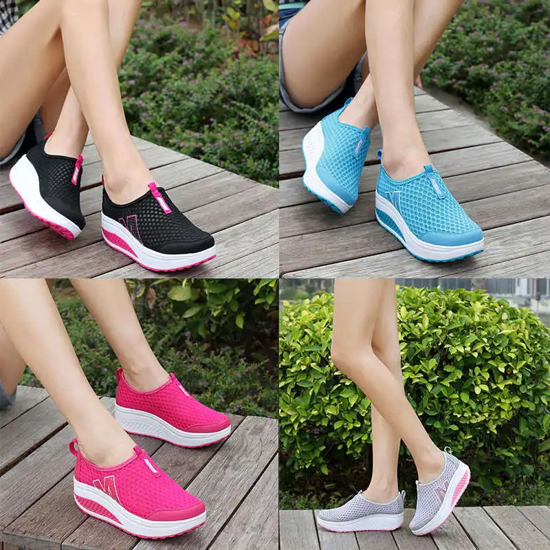 

Женская спортивная обувь, противоударные женские кроссовки большого размера, спортивная обувь для женщин, кроссовки для бега, Легкие Тенни...