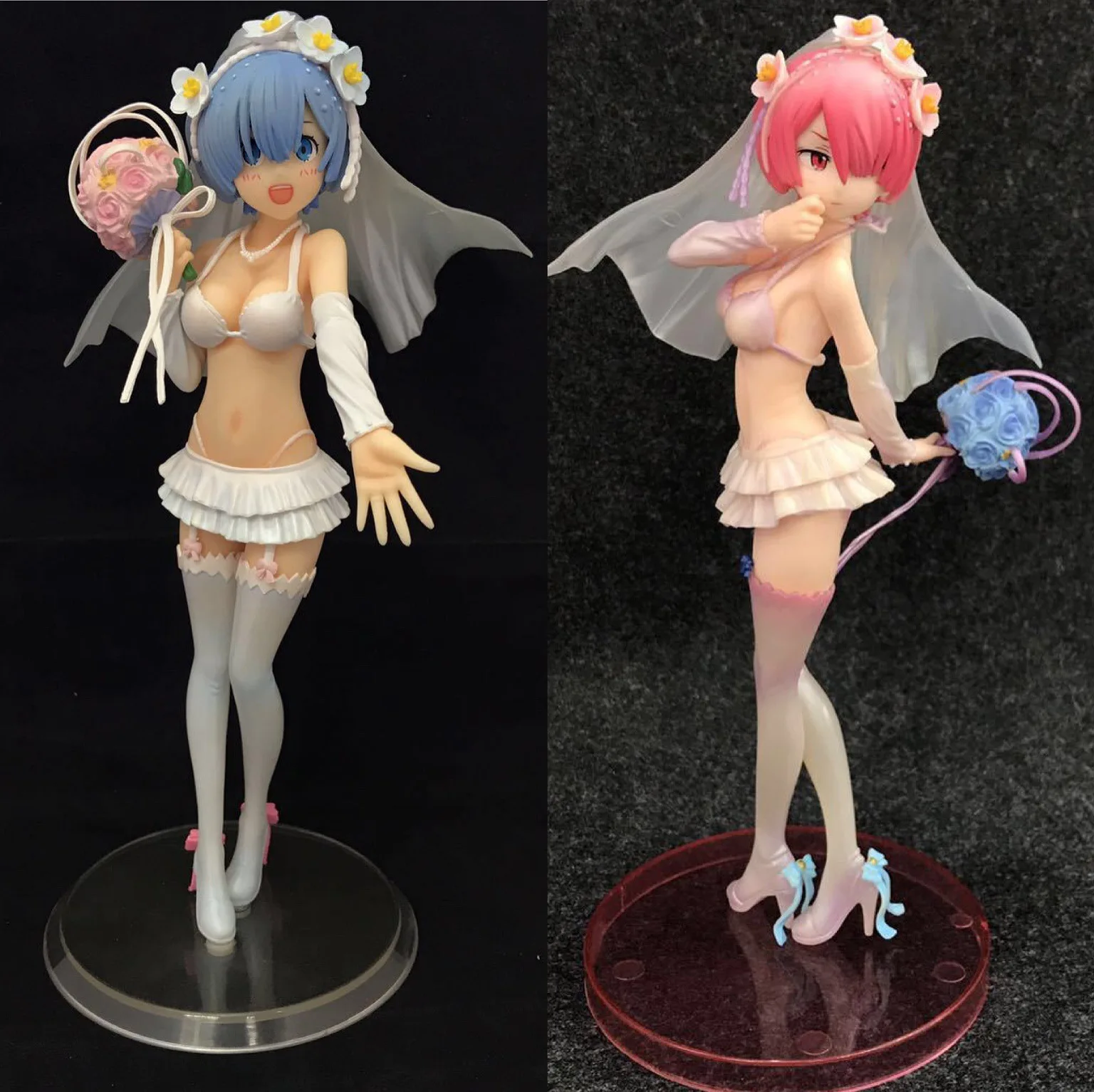 

Экшн-фигурка аниме «Re:Life in a different world from zero Rem Ram», 25 см