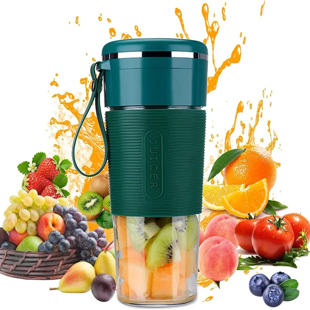 Портативная соковыжималка. Portable Juicer. Блендер дорожный. Shake and take Mini Juicer VT-04.