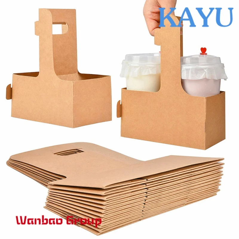 Paper Cup Holder Tray 2 pack Cup Holder coffee paper cup holder