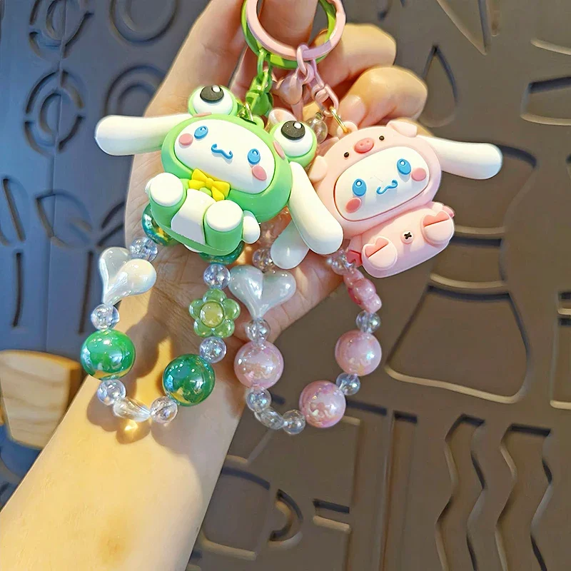 Sanrios пряжка для ключей милый кавайный аниме мультяшная фигурка Cinnamoroll