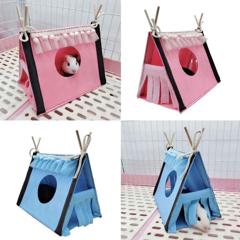 

Detachable Tent Pet Hideaway Fun Toys for Hiding Training Fit for Playing Hideout Tent for guinea pigs HamstersChinchila