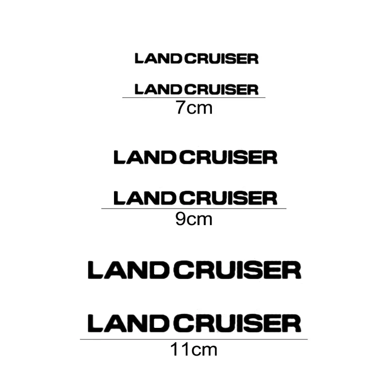 

Стиль наклейки на суппорт ступицы колеса автомобиля, для Toyota Land Cruiser, светоотражающие наклейки на обод автомобиля, термостойкая декоративная пленка для шин