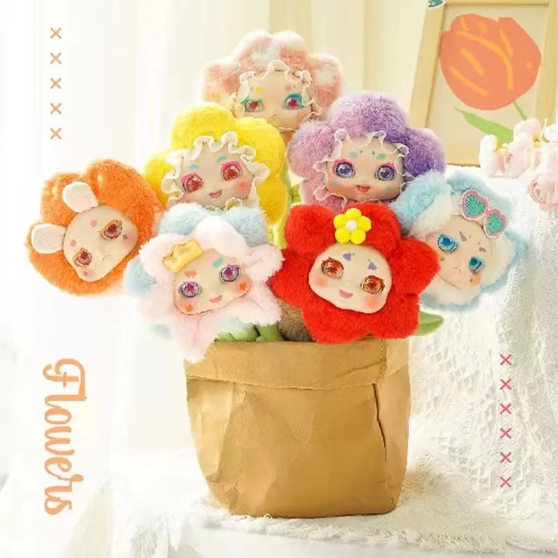 Kawaii Ichi Dream Flowers Blooming Series плюшевая слепая коробка цветочный комплект модная