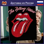 Картина Символ РоллингСтоунс красочная Картина на холсте, современный домашний декор комнаты