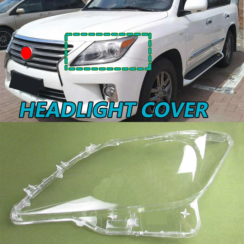 

Прозрачный Абажур для передних фар Lexus LX570 2012 2013 2014 2015