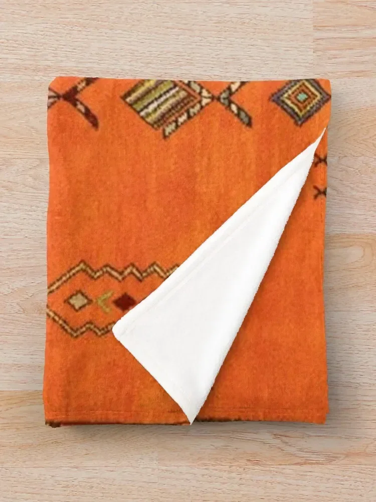 Традиционный Восточный марокканский Берберский ковер декоративное одеяло