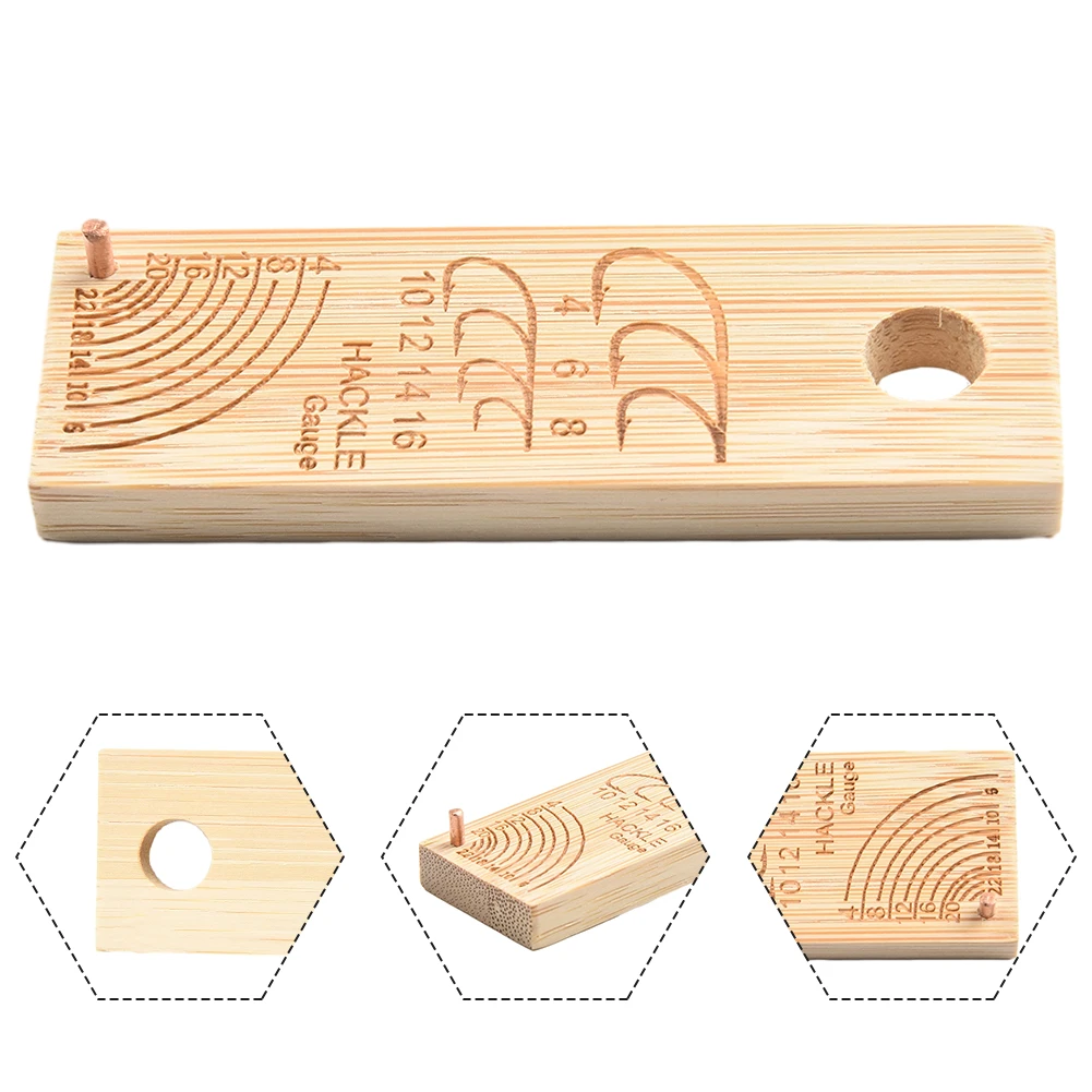 Рыболовный крючок измерительный инструмент для завязывания мушек высокое