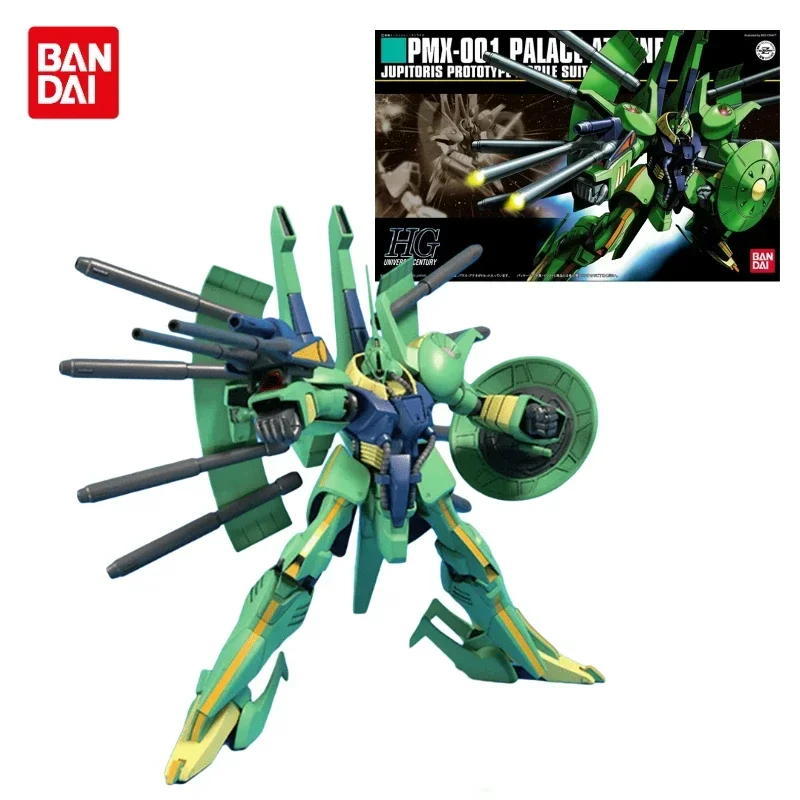 В наличии Bandai Original Gundam HGUC 1/144 PMX-001 Palace-Athne Сборная модель Аниме Фигурка Модель