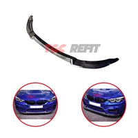 for bmw 3 series f30 real carbon fiber lip front splitter carbon high quality front spoiler front bumper lip chin