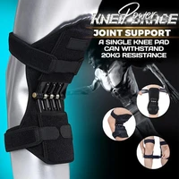 power knee protector brace joint support pads breathable non slip power lift knee pads rebound spring force knee booster leg pro