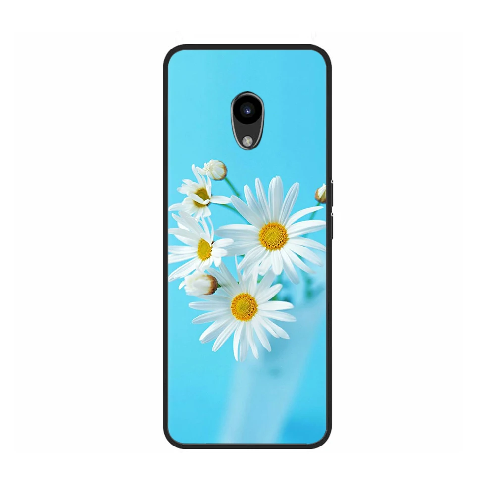 Фото Для Qin F21 Pro Чехол Ginkgo Leaf Marble Daisy Черный Чехлы Для Xiaomi Qin F21 Pro F21Pro Чехол Силиконовый Задний Бампер QinF21Pro 2,8