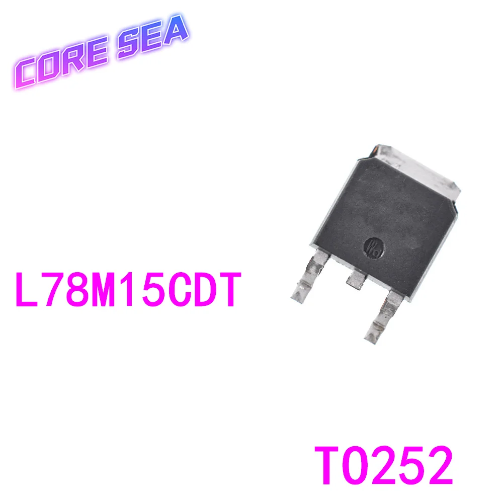 10 шт., Трехконтактный регулятор L78M15CDT L78M15 78M15, 15 в, патч TO-252