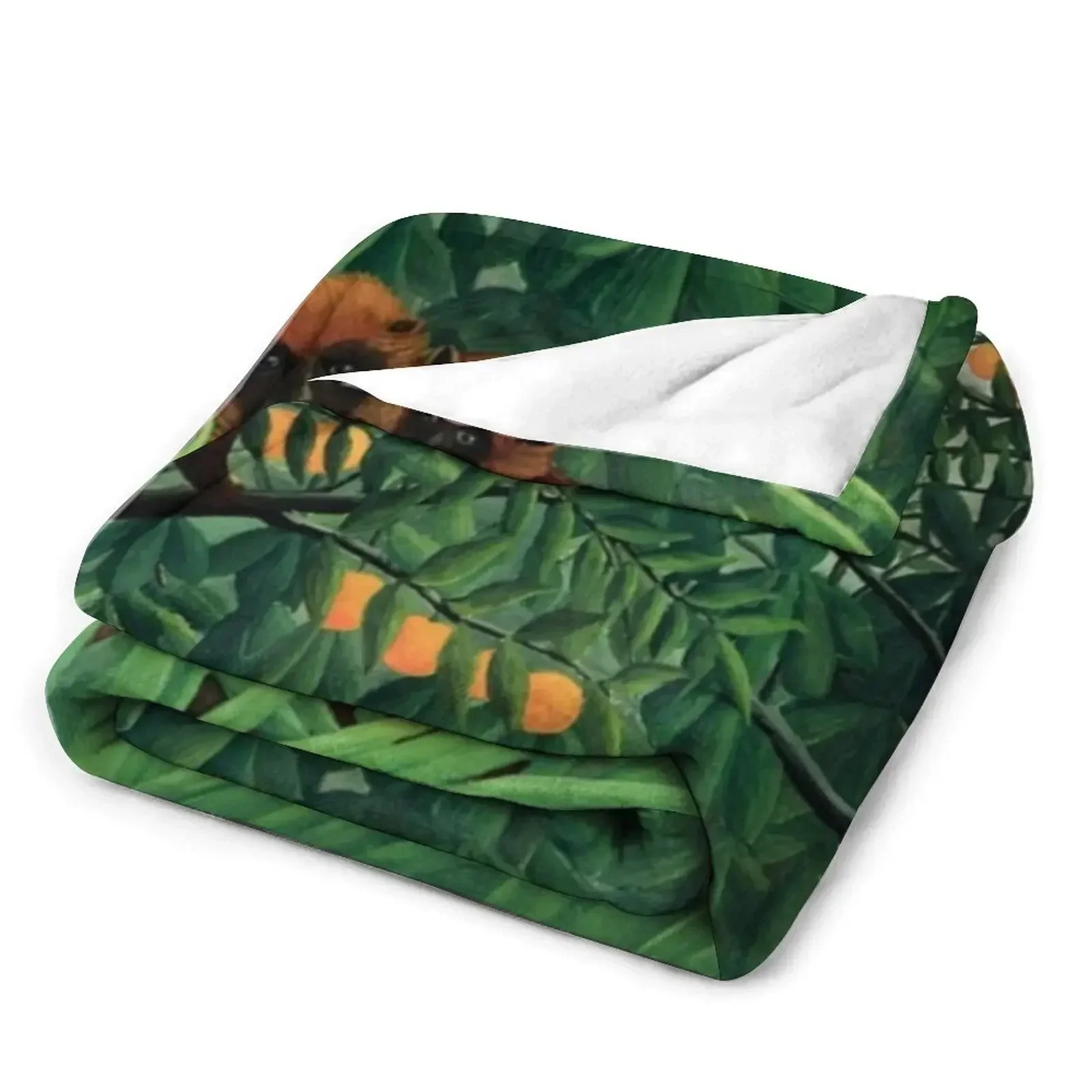 Анри Руссо - Одеяло с тропиками среда для дивана тонкие одеяла пикника очень