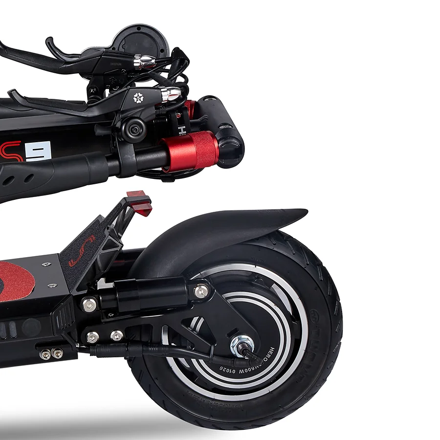 Половинный передний обод левое/половинное заднее колесо двигателя HERO S9