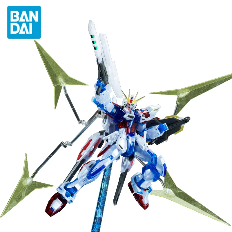 

Bandai Gundam Anime Figure PB MG 1/100 GAT-X105B-ST Star Build Strike Gundam (RG System Ver.) Assembly Model Anime Action Figure
