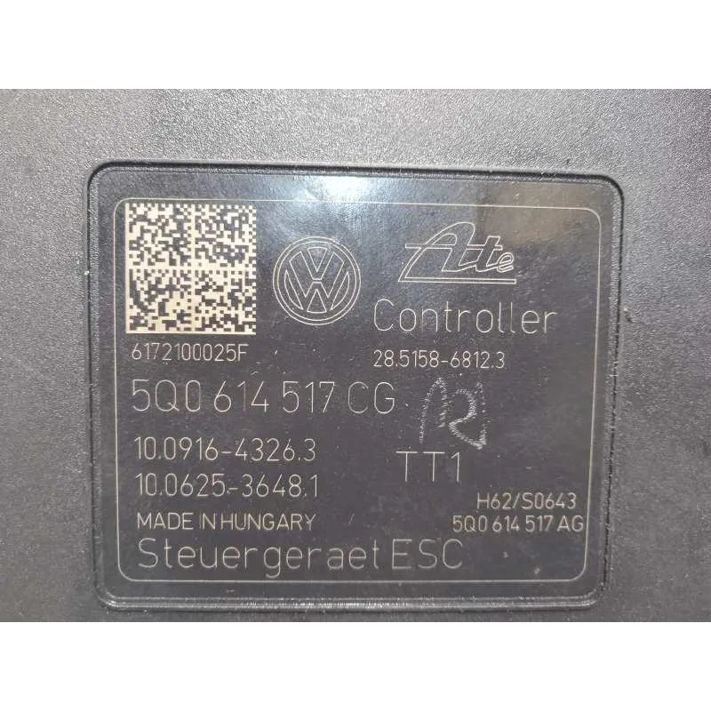 ABS / 5Q0614517CG 10022009984 285158681203 6141196 for VOLKSWAGEN GOLF VII LIM. (5G1) COMFORTLINE BLUEMOTION | Автомобили и
