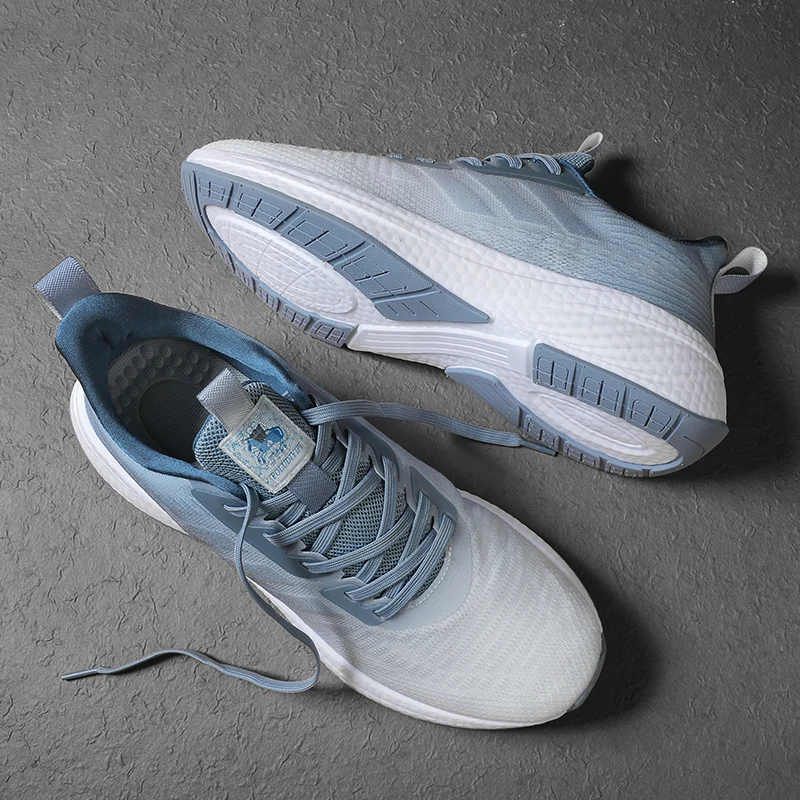 Men's new sneakers shoes high quality light casual fashion running elastic leisure outdoor mesh summer sports tennis walking