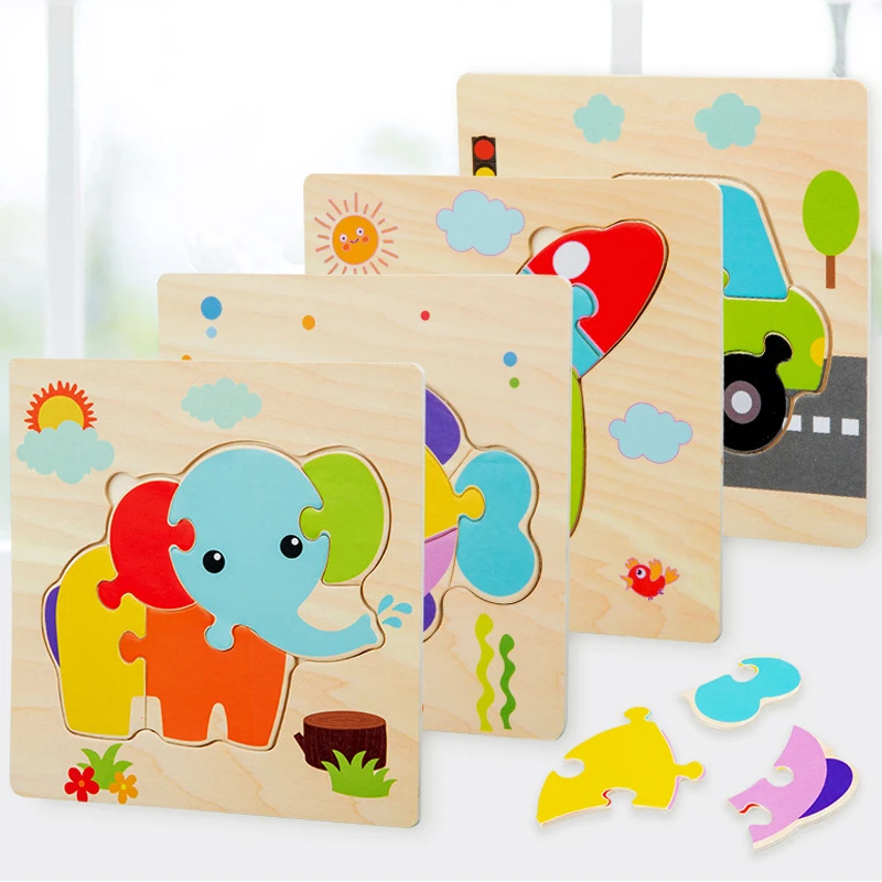 

Toys Educational Wooden Materials Toy for Children Early Learning Kids Intelligence Match Puzzle Teaching Aids