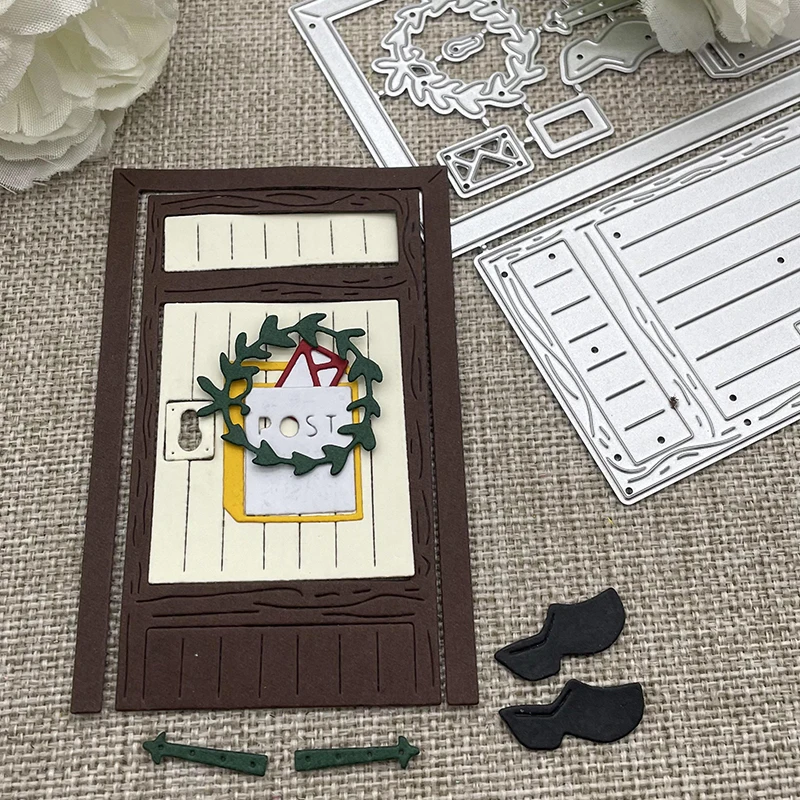 

New Post mailbox mail door Metal Cutting Dies Stencils For DIY Scrapbooking Decorative Handcraft Die Cutting Template Mold