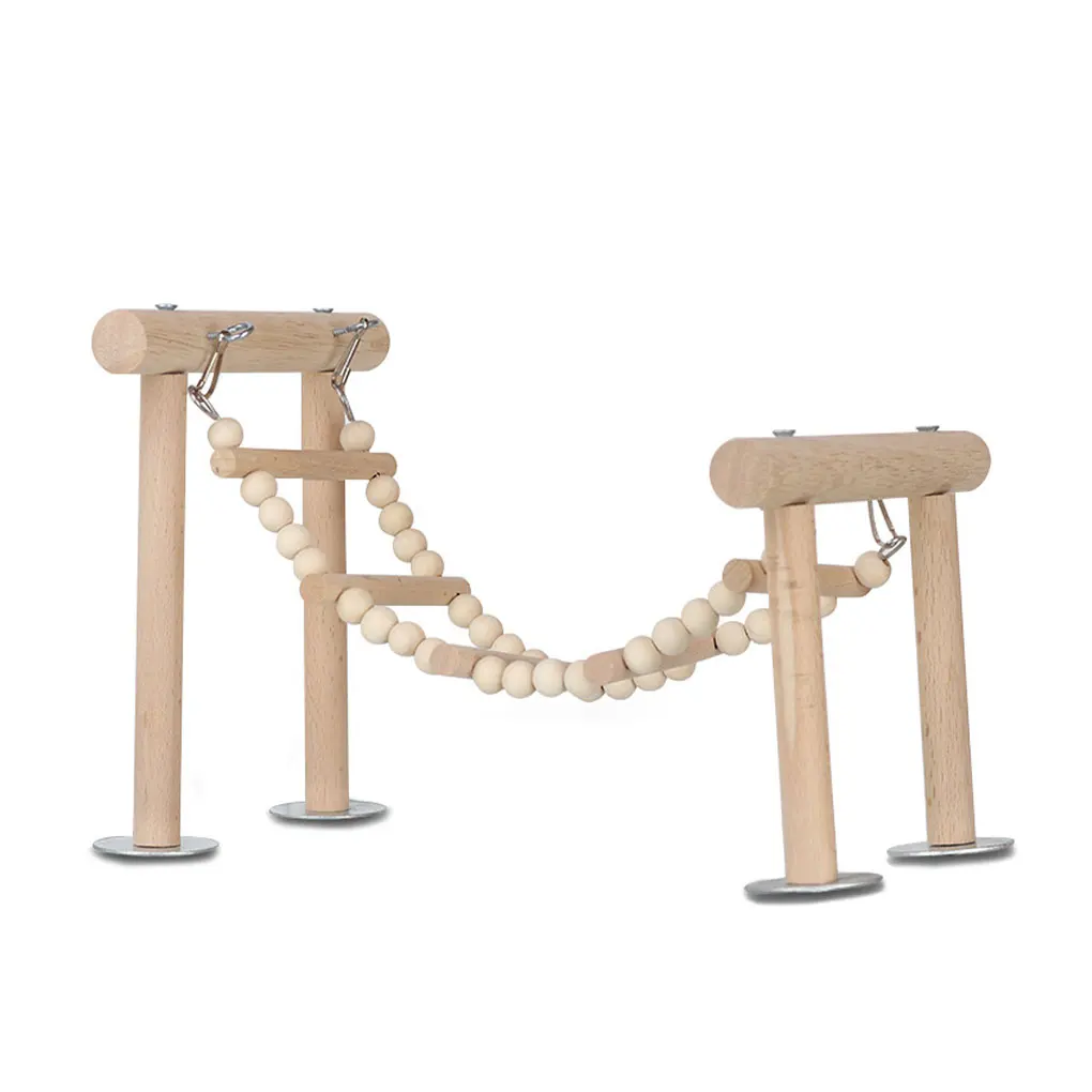 

Affordable Parakeet Bird Perches - Non-toxic Wood For Pet Safe And Durable Undoubtedly Climbing Ladder Perfect Size