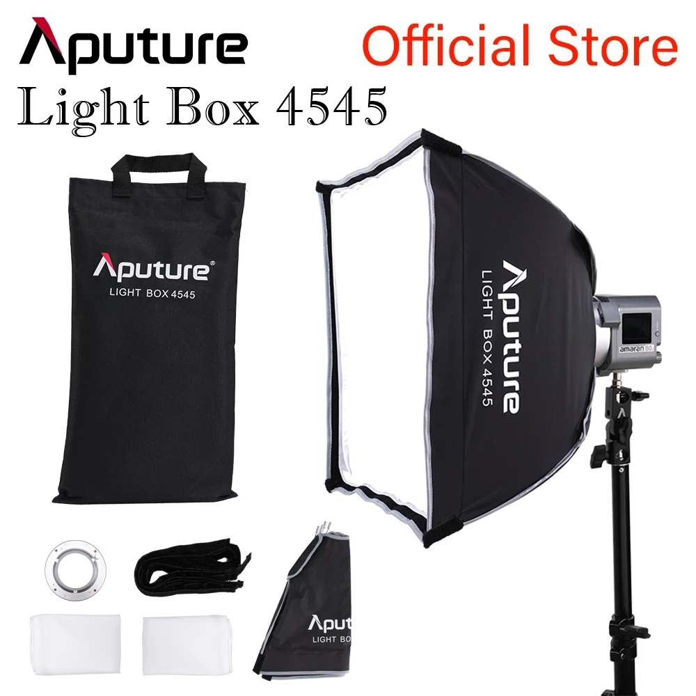 

Aputure Light Box 4545 Square Softbox Bowen Mount for Aputure Amaran cob 100d 100x 200d 200x 60D 60X