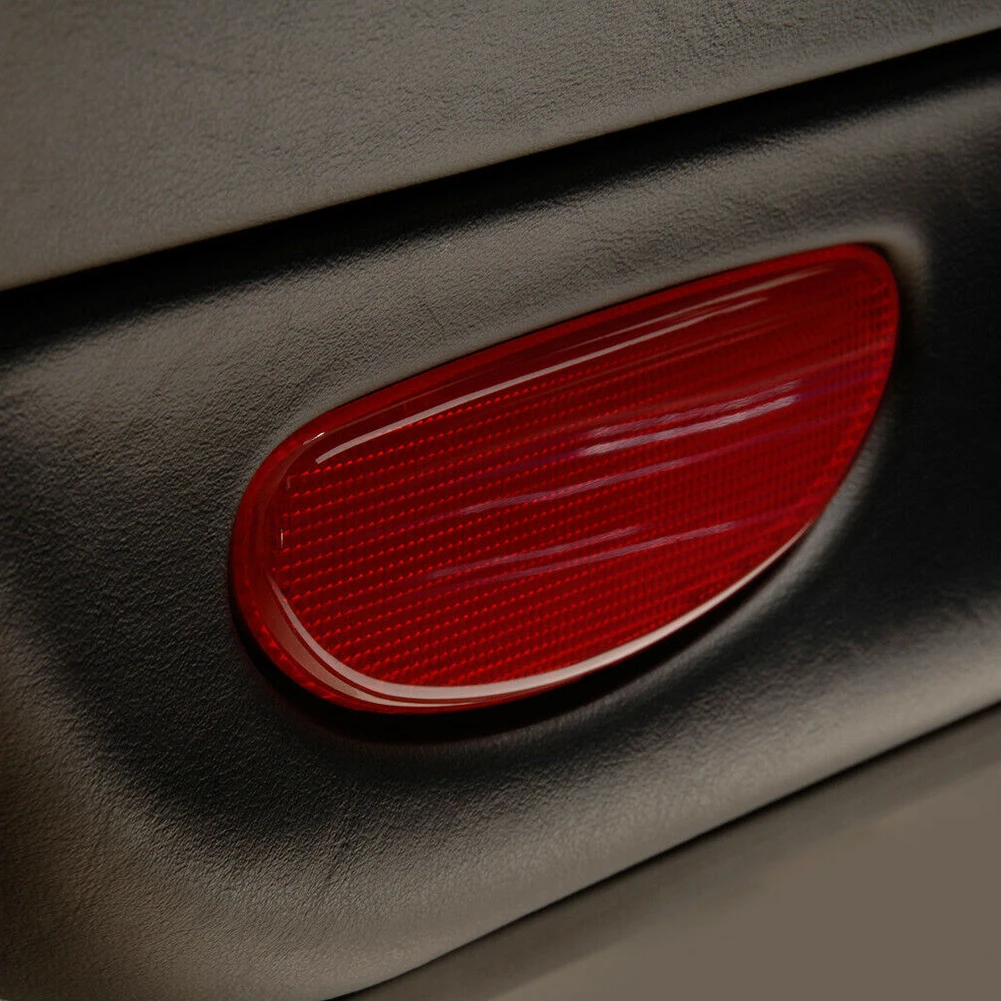 

1pc For Corvette 1997 - 2004 Door Panel Red Reflector 10295148 For Left/Right Door Trim Panel Car Accessories Plastic
