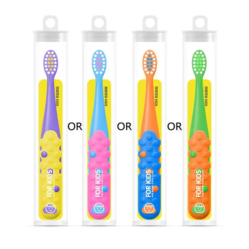 

Cartoon Soft Children Toothbrush Oral Hygiene Care For Kids Mouth Cleaning
